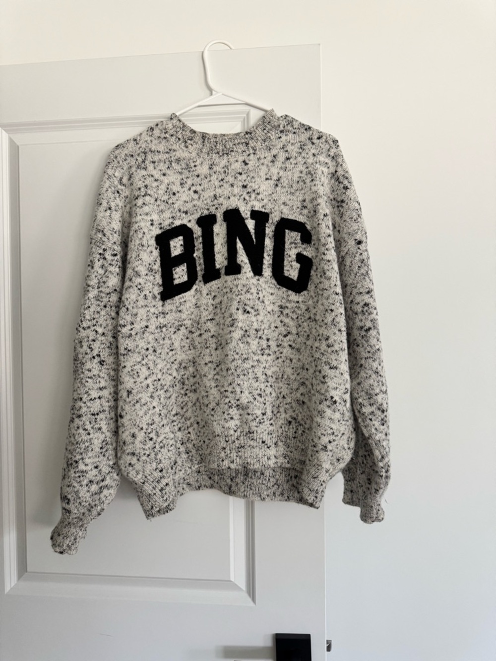 Anine Bing Sydney Crewneck Sweater (medium)